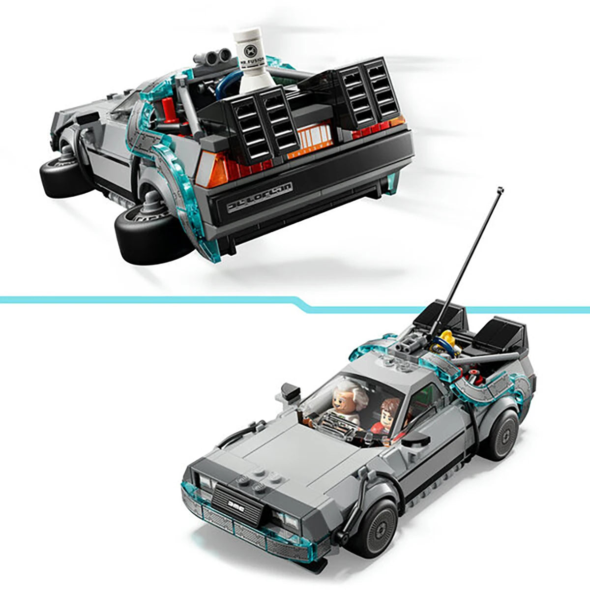 77256 - La machine à remonter le temps de Retour vers le futur - LEGO® Speed Champions