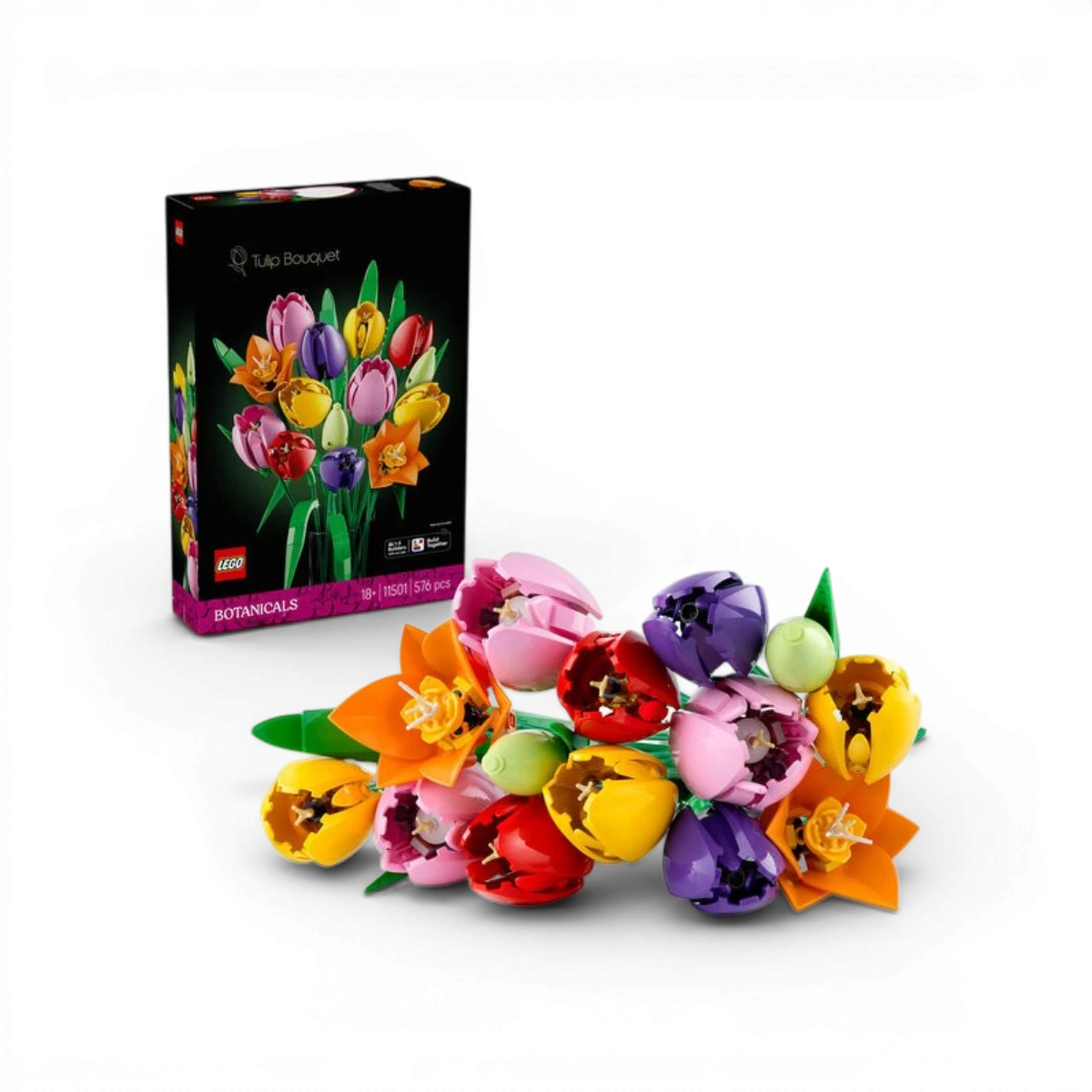 11501 - Le bouquet de tulipes - LEGO® Botanique