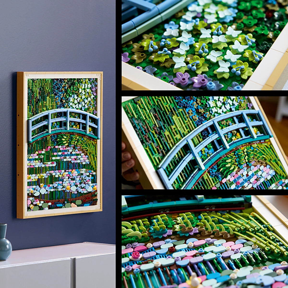 31220 - Claude Monet : le bassin aux nymphéas, harmonie verte - LEGO® ART