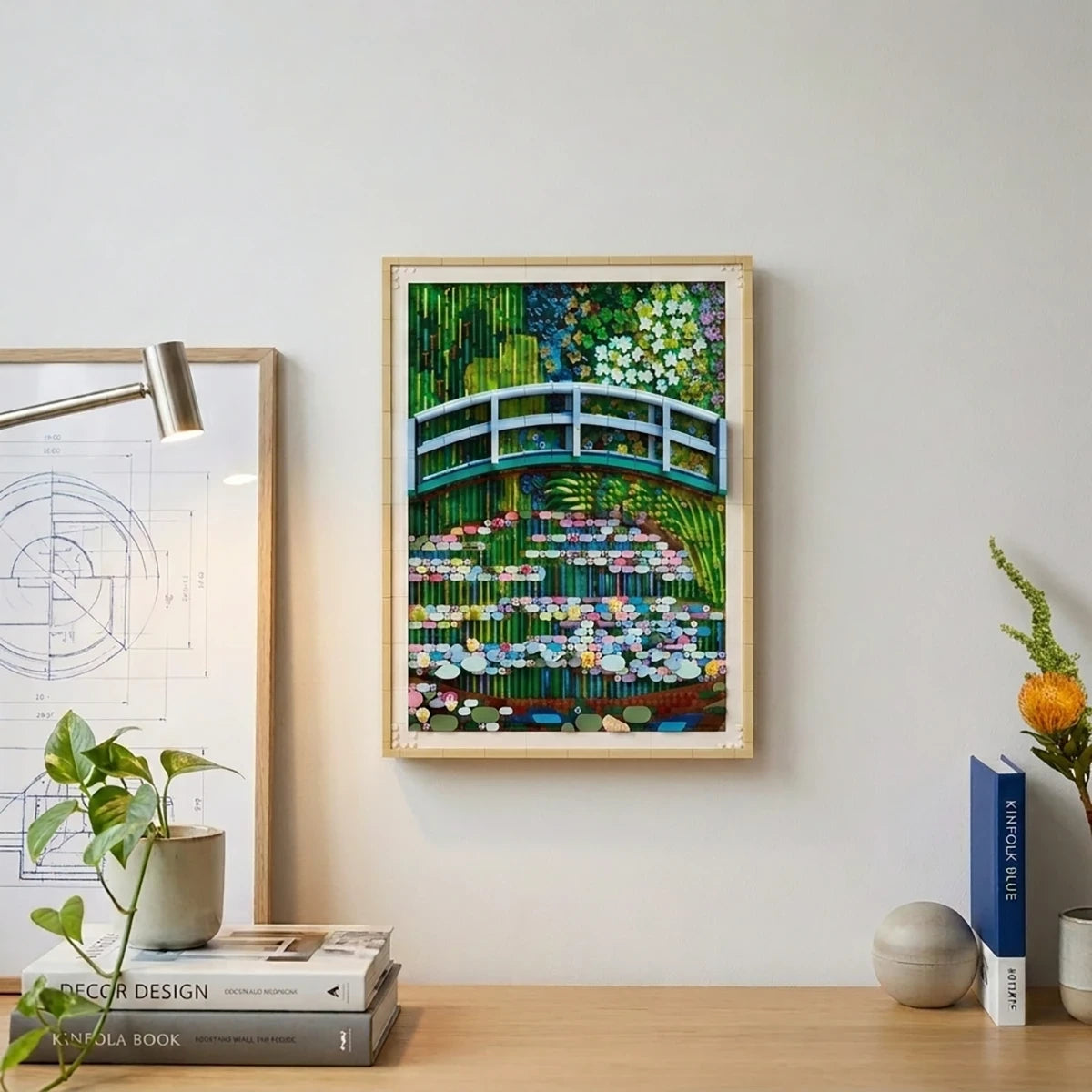 31220 - Claude Monet : le bassin aux nymphéas, harmonie verte - LEGO® ART