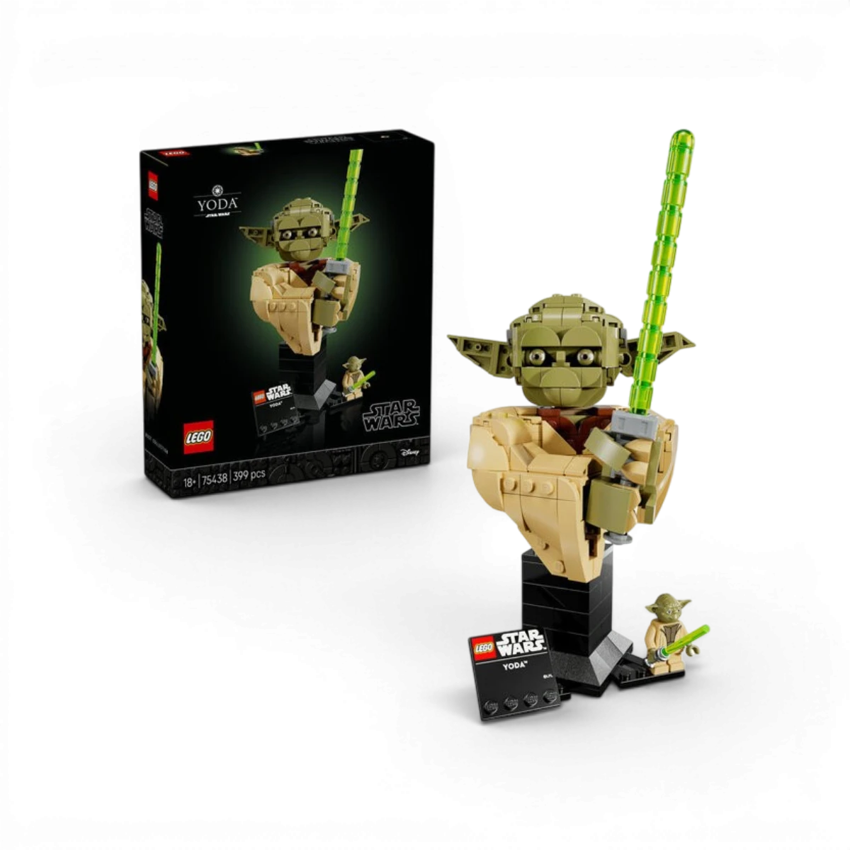 75438 - Le buste de Yoda™ - LEGO® Star Wars™