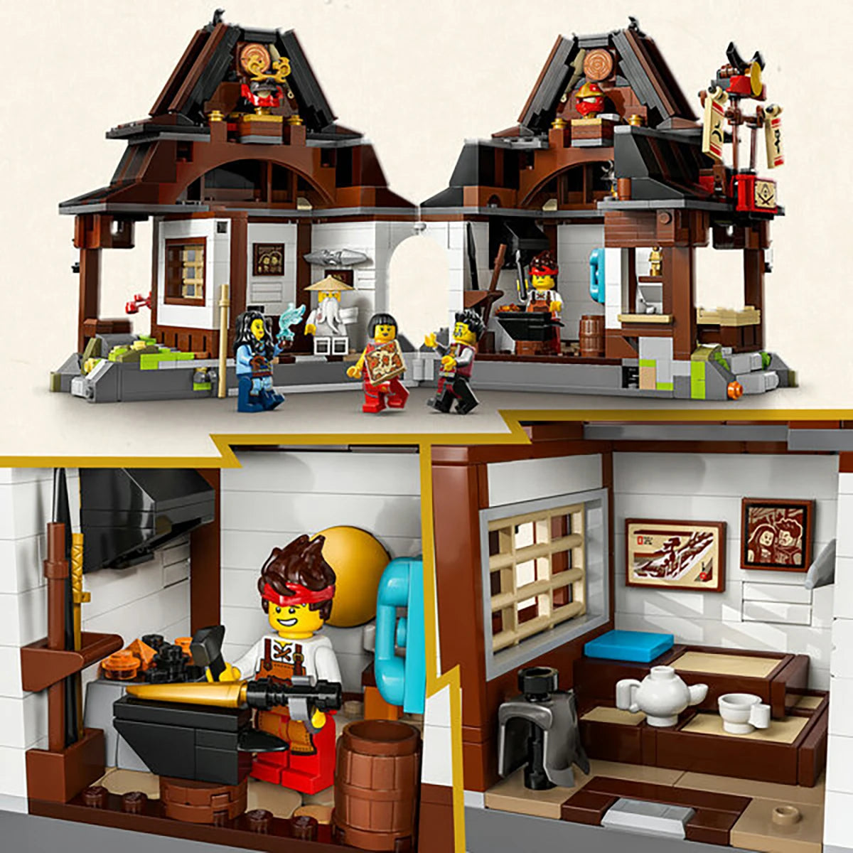 71858 - La forge des quatre armes - LEGO® Ninjago