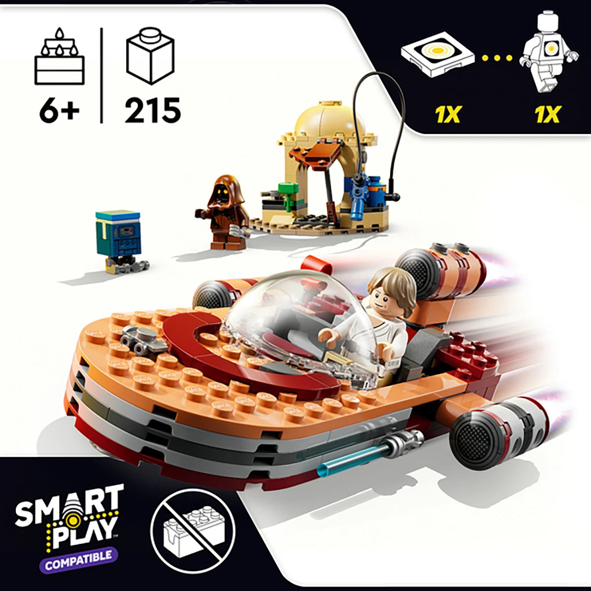 75420 - Le Landspeeder™ de Luke - LEGO® Star Wars™ - SMART Play™