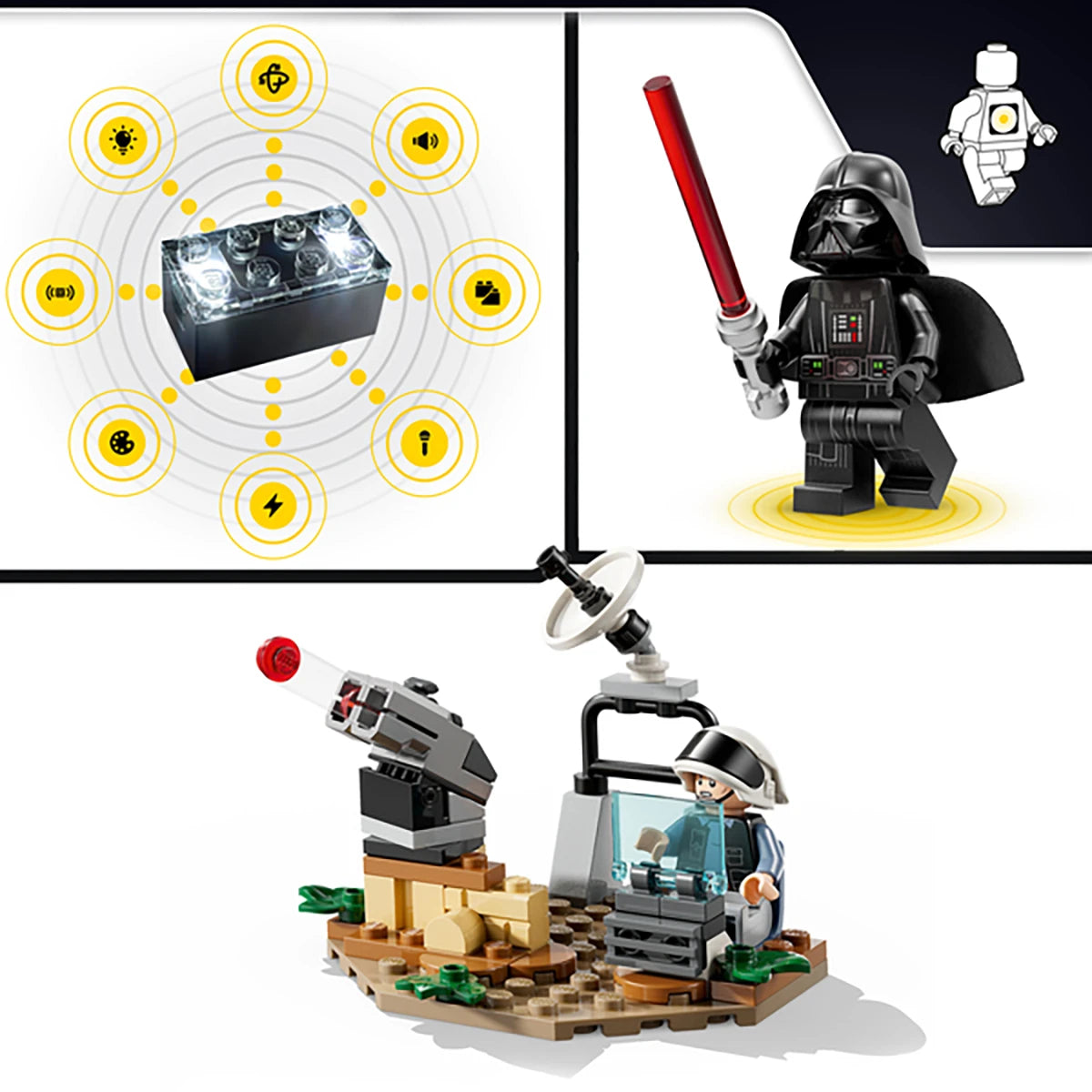 75421 - Le TIE Fighter™ de Dark Vador - LEGO® Star Wars™ - SMART Play™