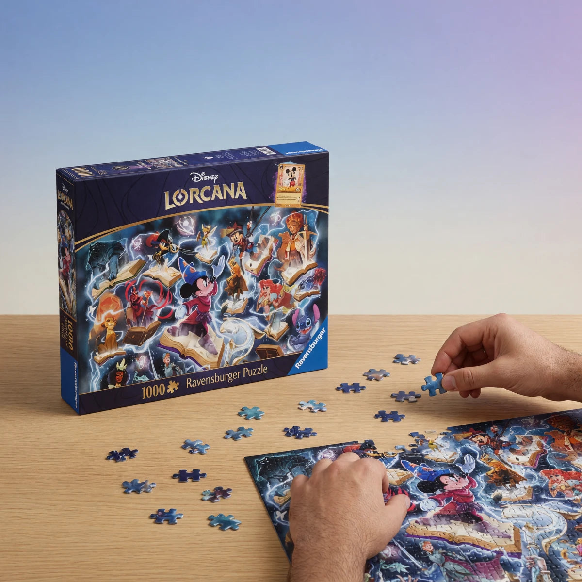 Puzzle Disney Lorcana Acier 1000 pièces – Ravensburger
