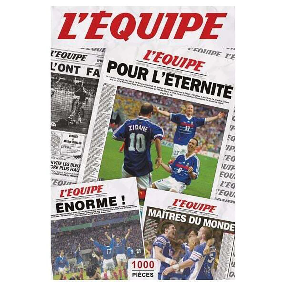 Puzzle L’Équipe Exploits Football 1000 pièces