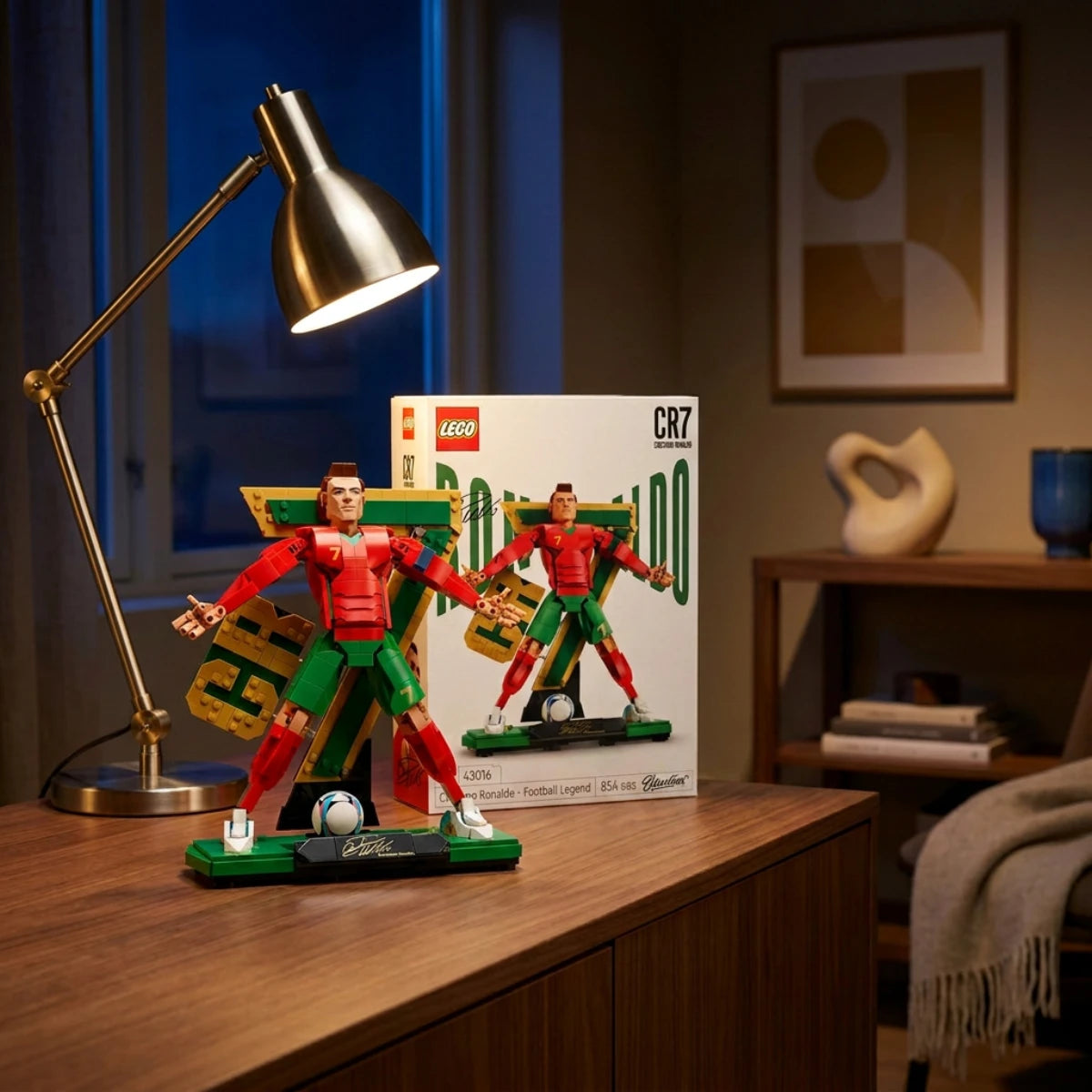 43016 - Cristiano Ronaldo – Légende du foot - LEGO® Editions Football