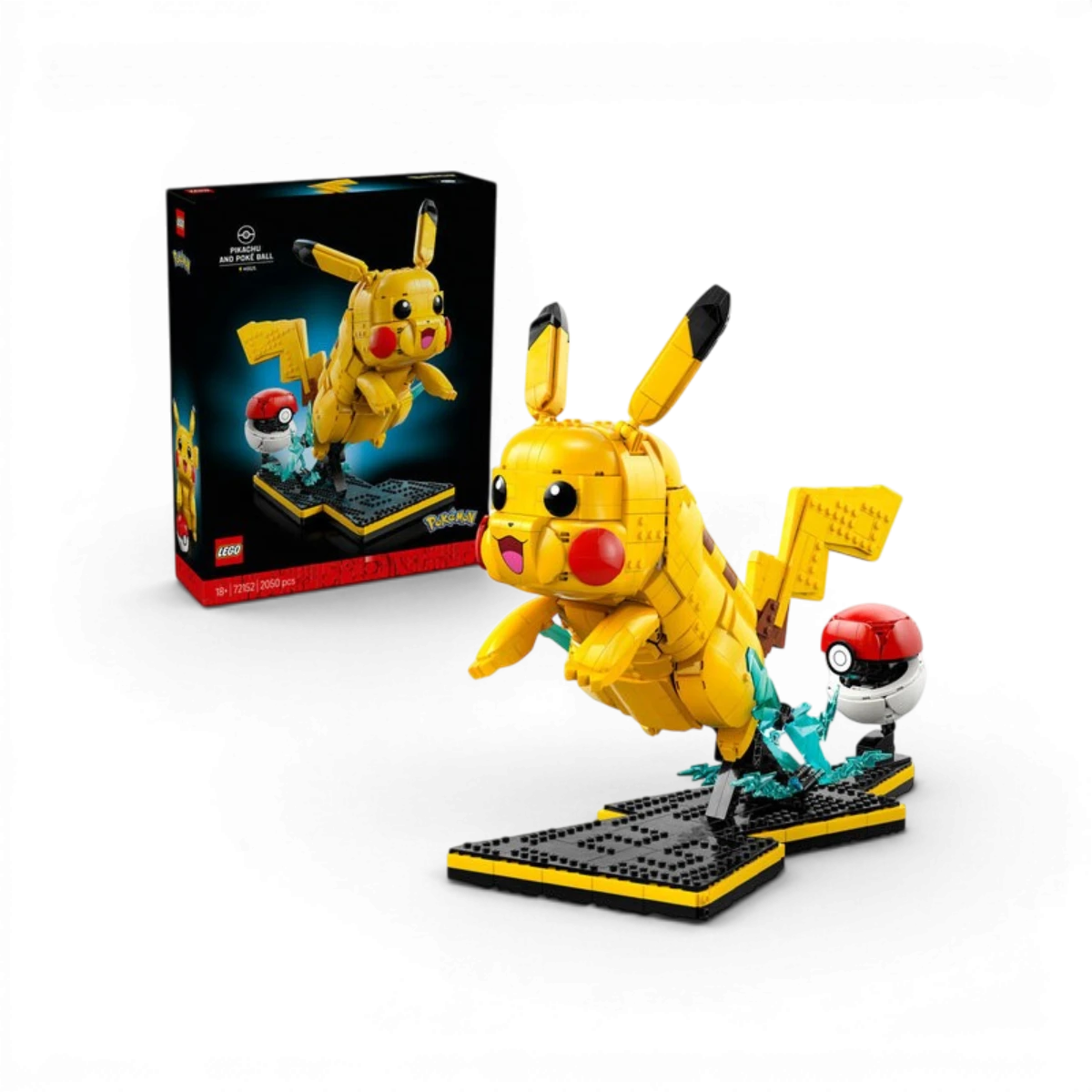 72152 - Pikachu et Poké Ball - LEGO® Pokémon