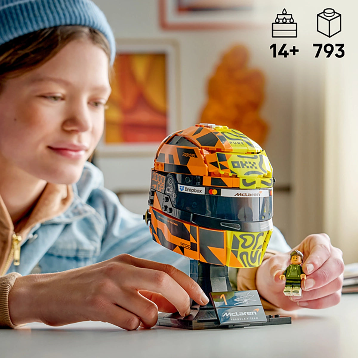 43023 - Casque Lando Norris McLaren F1 Team - LEGO® Formula 1