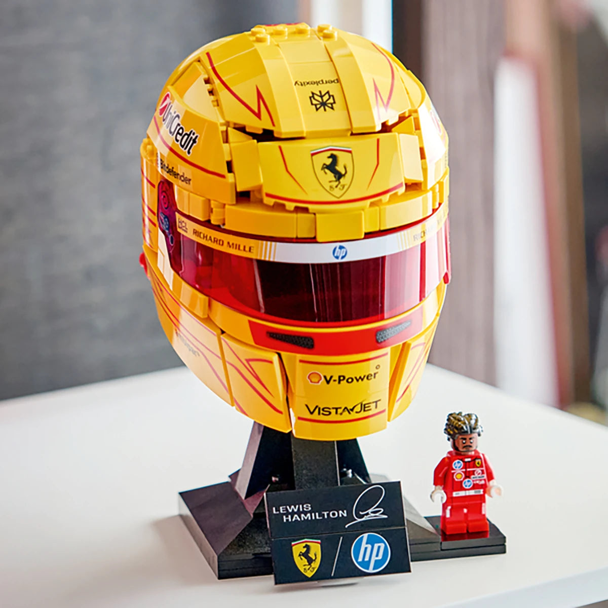 43022 - Scuderia Ferrari HP Casque de Lewis Hamilton - LEGO® Editions Formula 1