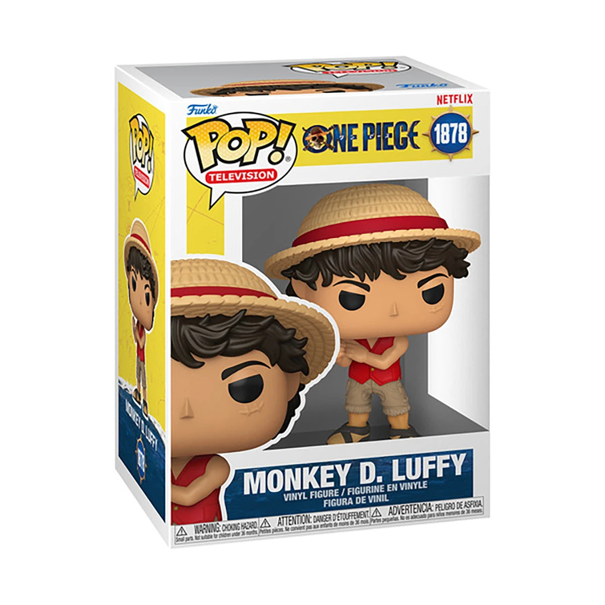 Figurine Luffy - One Piece - Funko Pop! n°1878