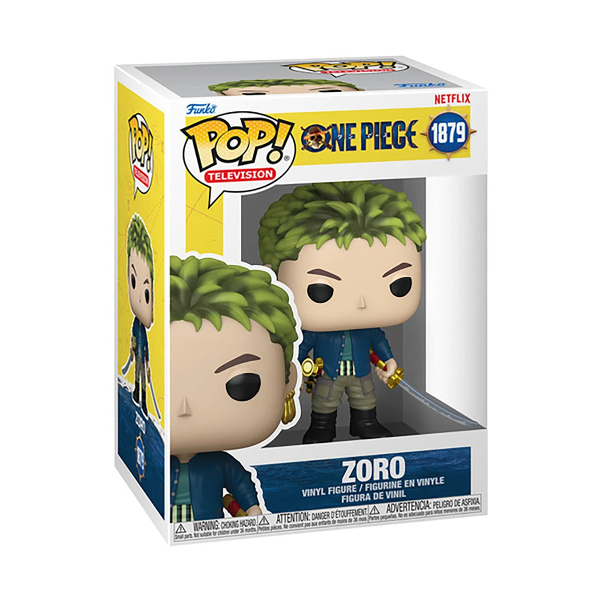 Figurine Zoro - One Piece - Funko Pop! n°1879
