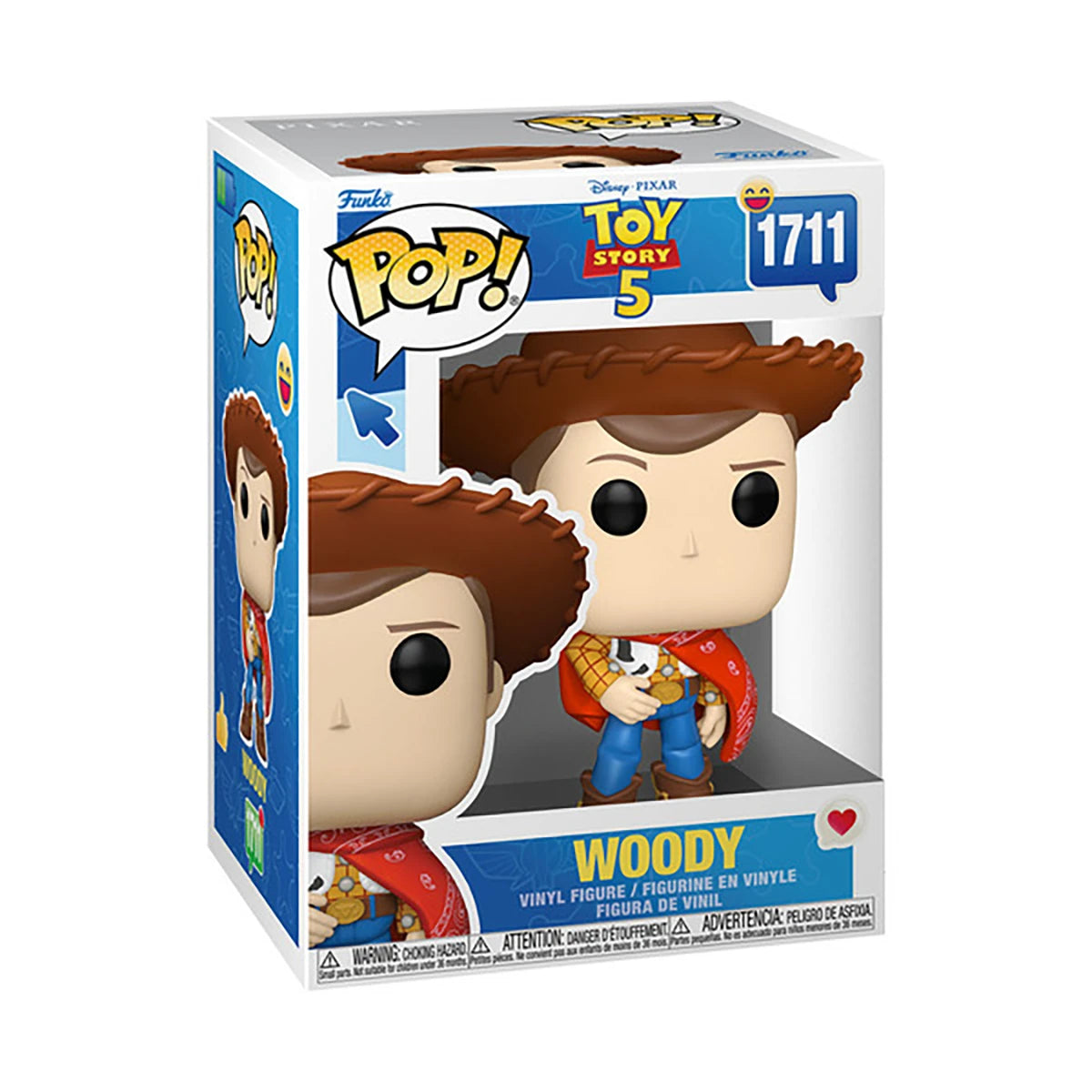 Figurine Woody - Toy Story - Funko Pop! n°1711