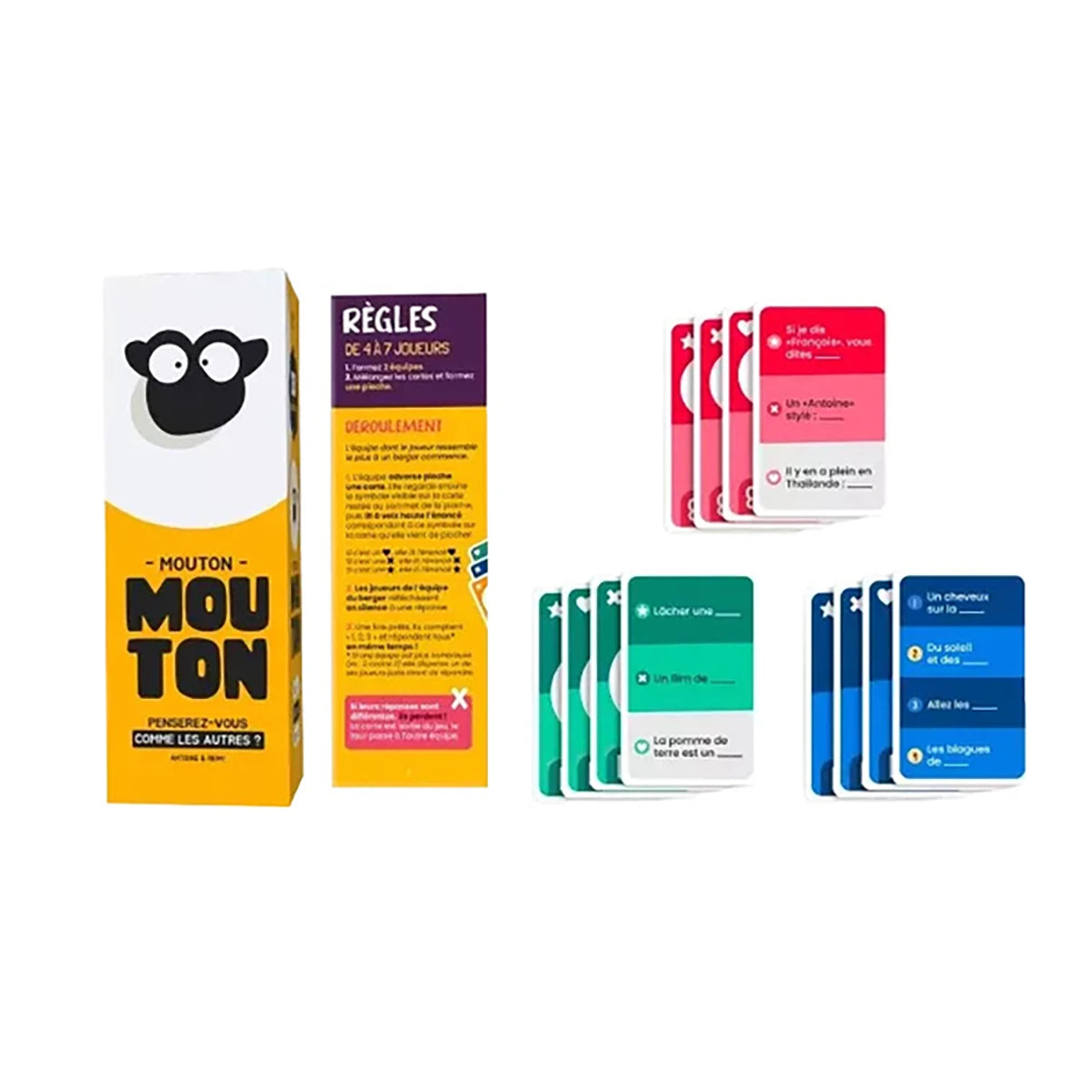 Mouton Mouton – Jeu coopératif et déduction