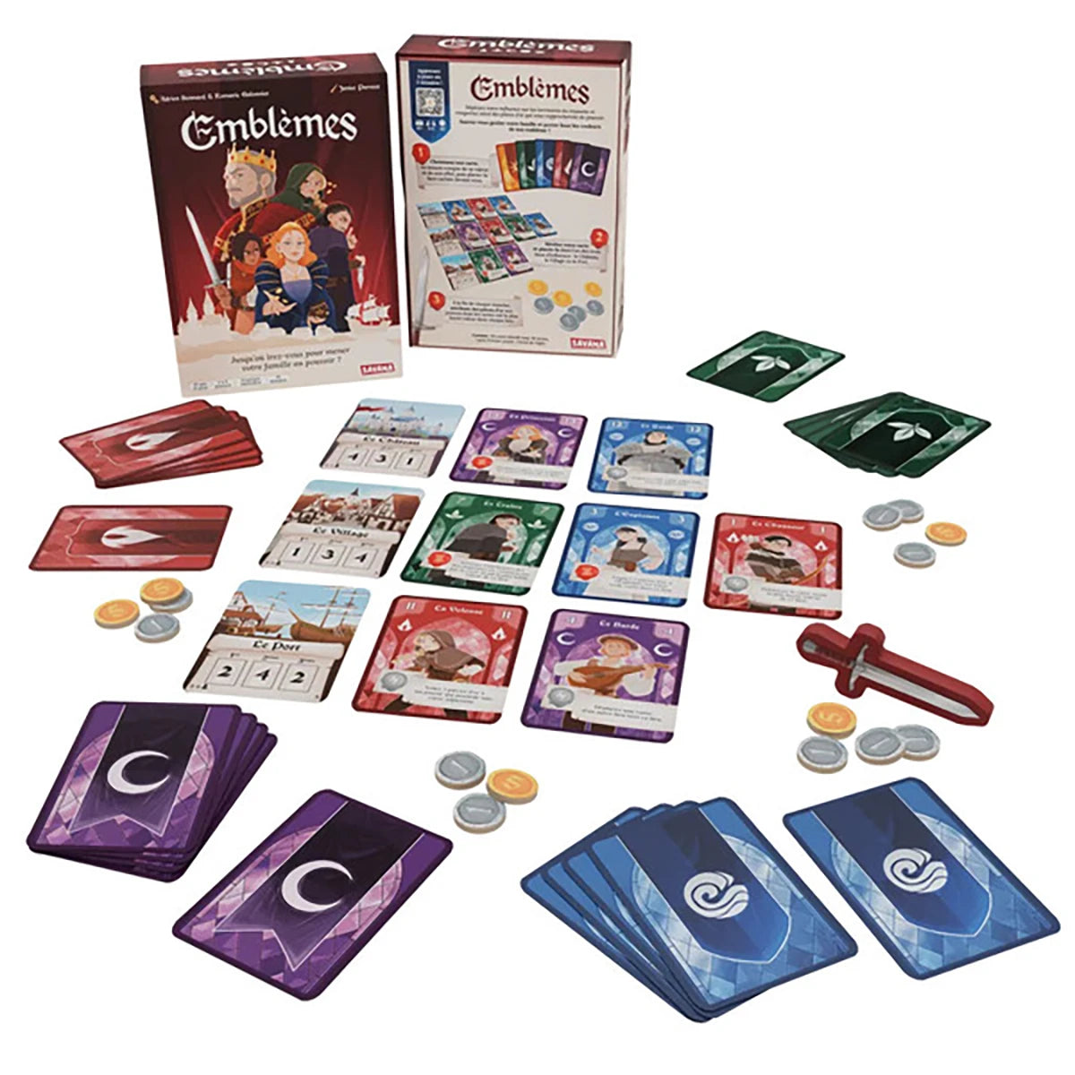 Emblèmes – Jeu de cartes stratégie et placement