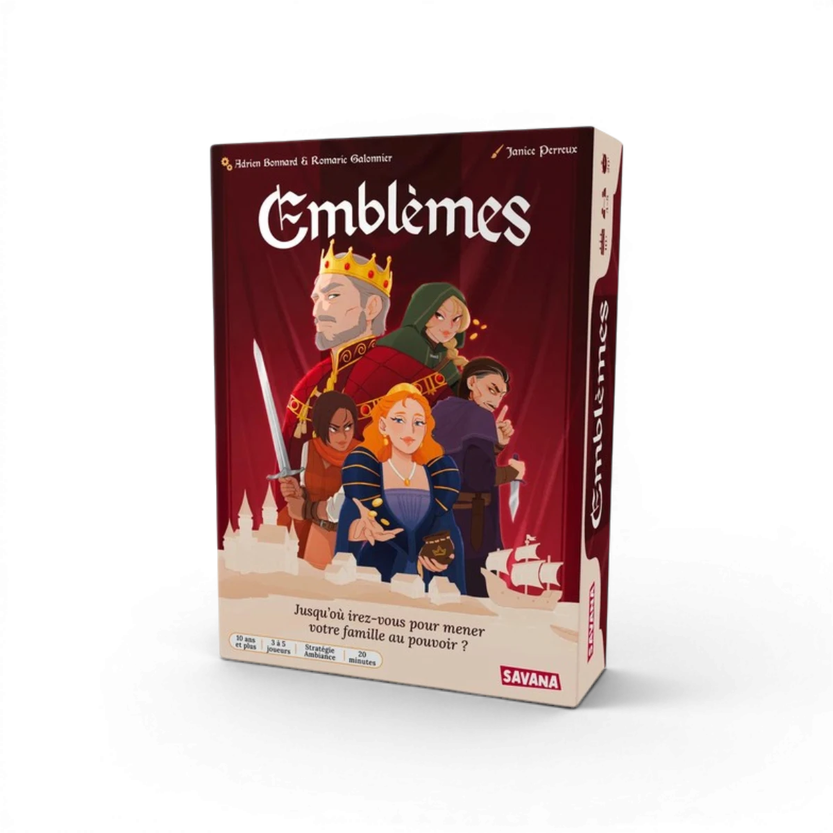 Emblèmes – Jeu de cartes stratégie et placement