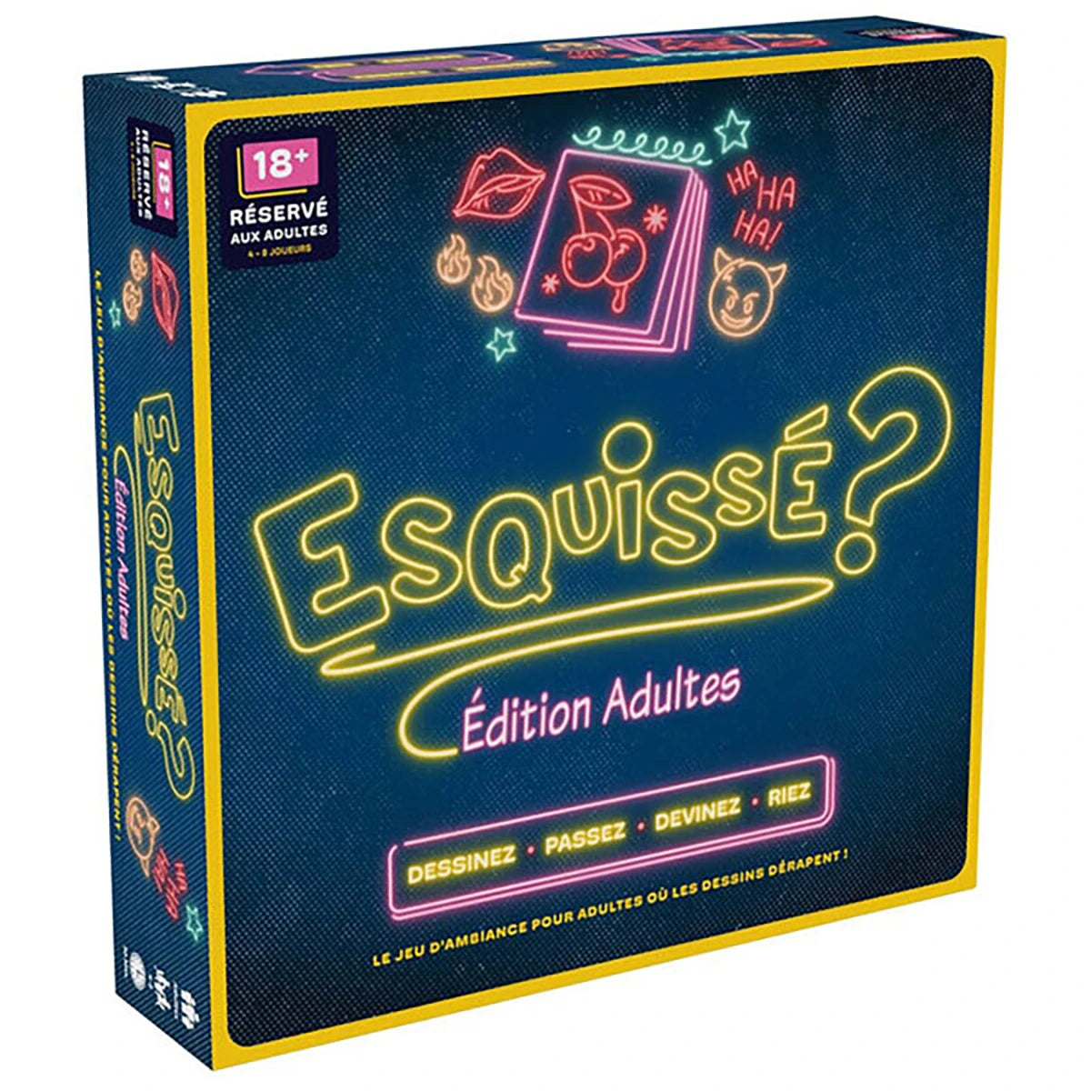 Esquissé Adulte – Jeu d’expression et créativité