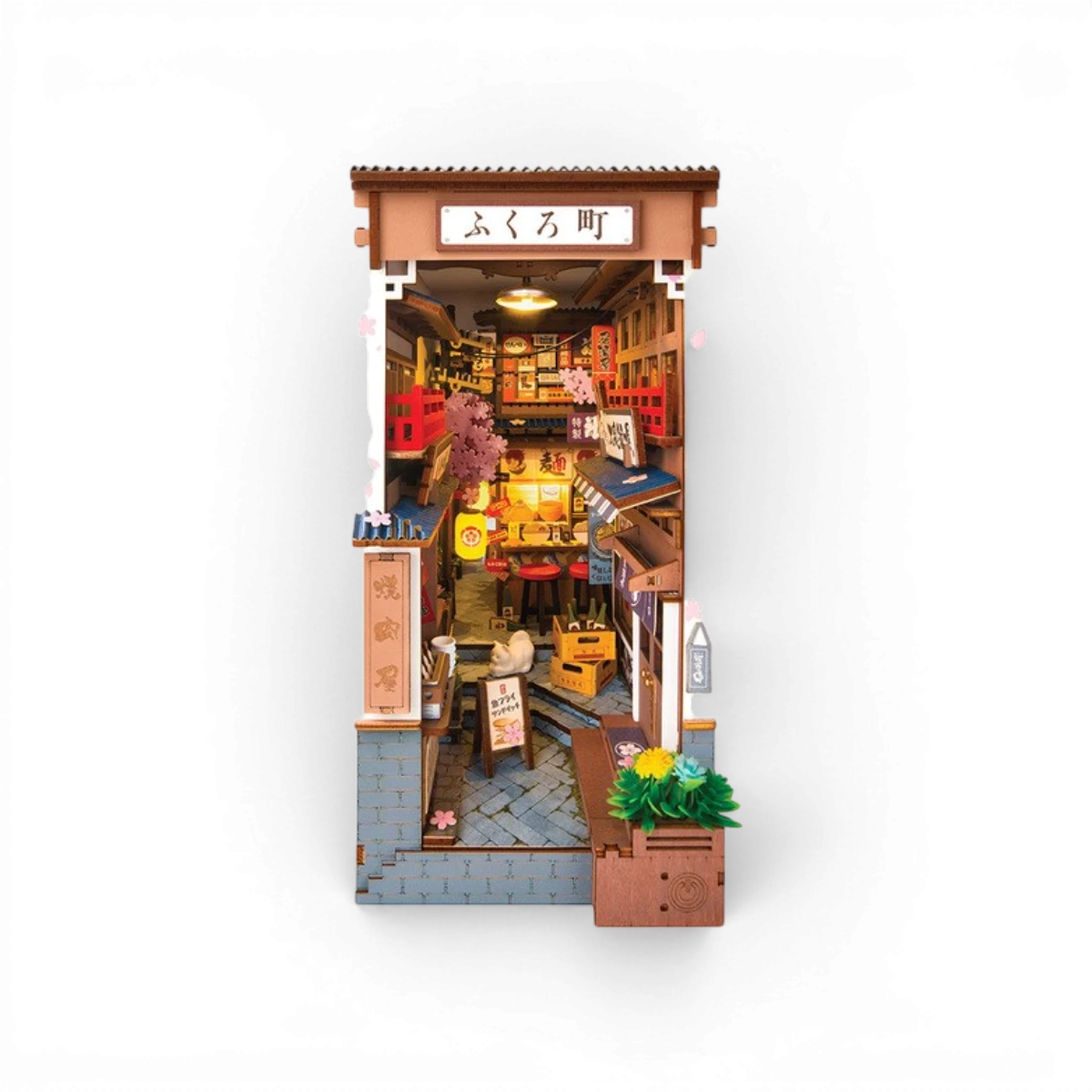 Sakura Wine Alley (249 pièces) – Maquette serre-livres