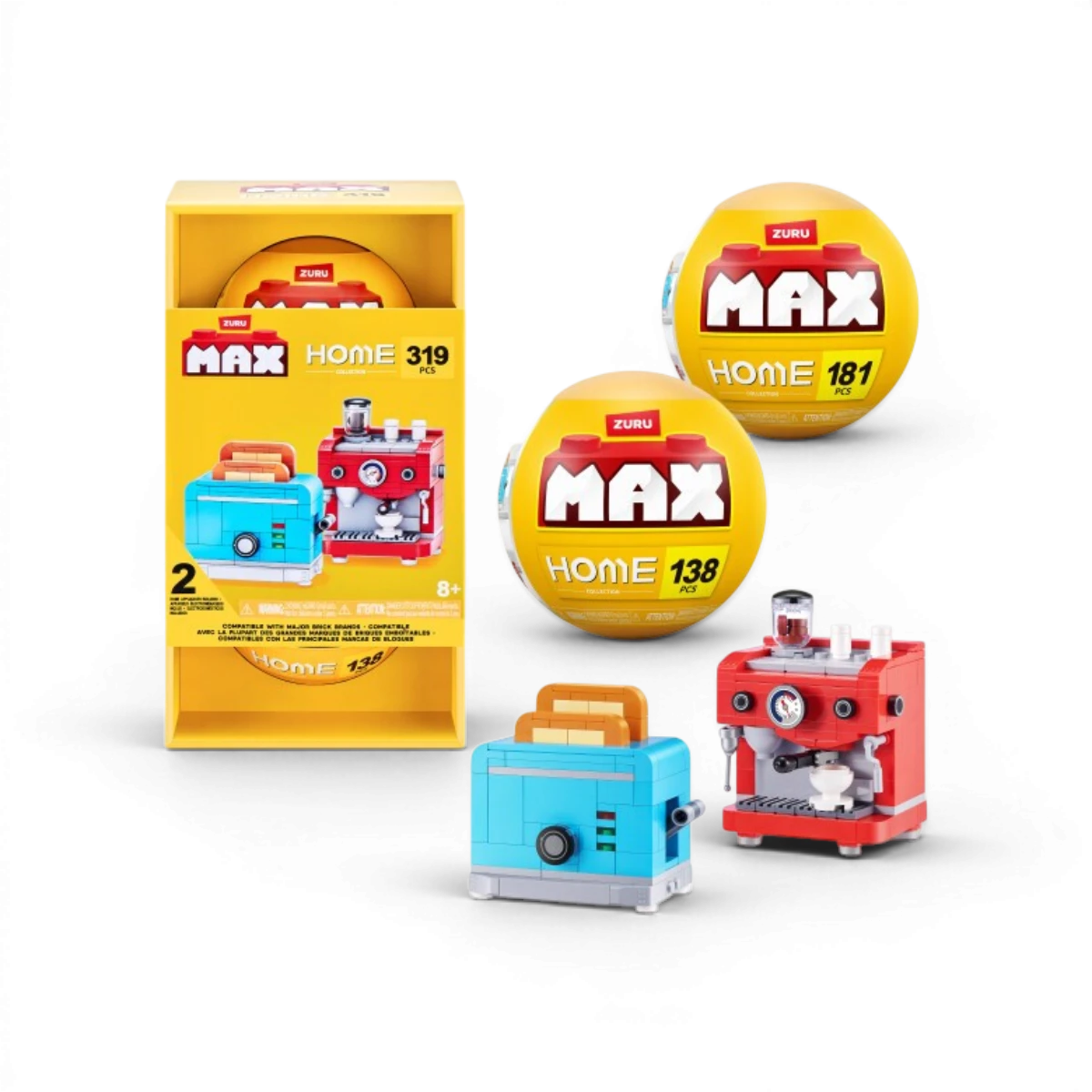 Coffrets 2 capsules MAX Premium Home