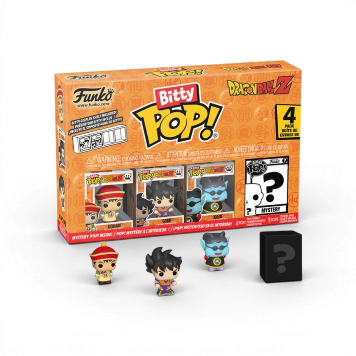 Pack 4 Mini figurines - Dragon Ball Z (dont 1 mystère)