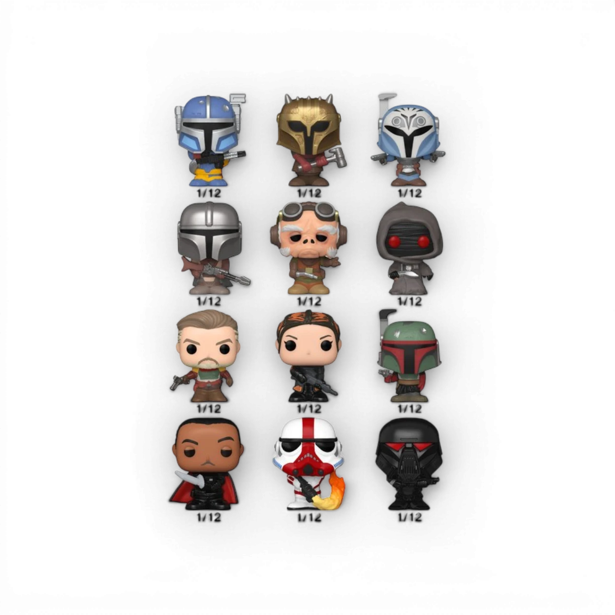 Mini figurine Bitty Pop Star Wars The Mandalorian (modèle aléatoire)