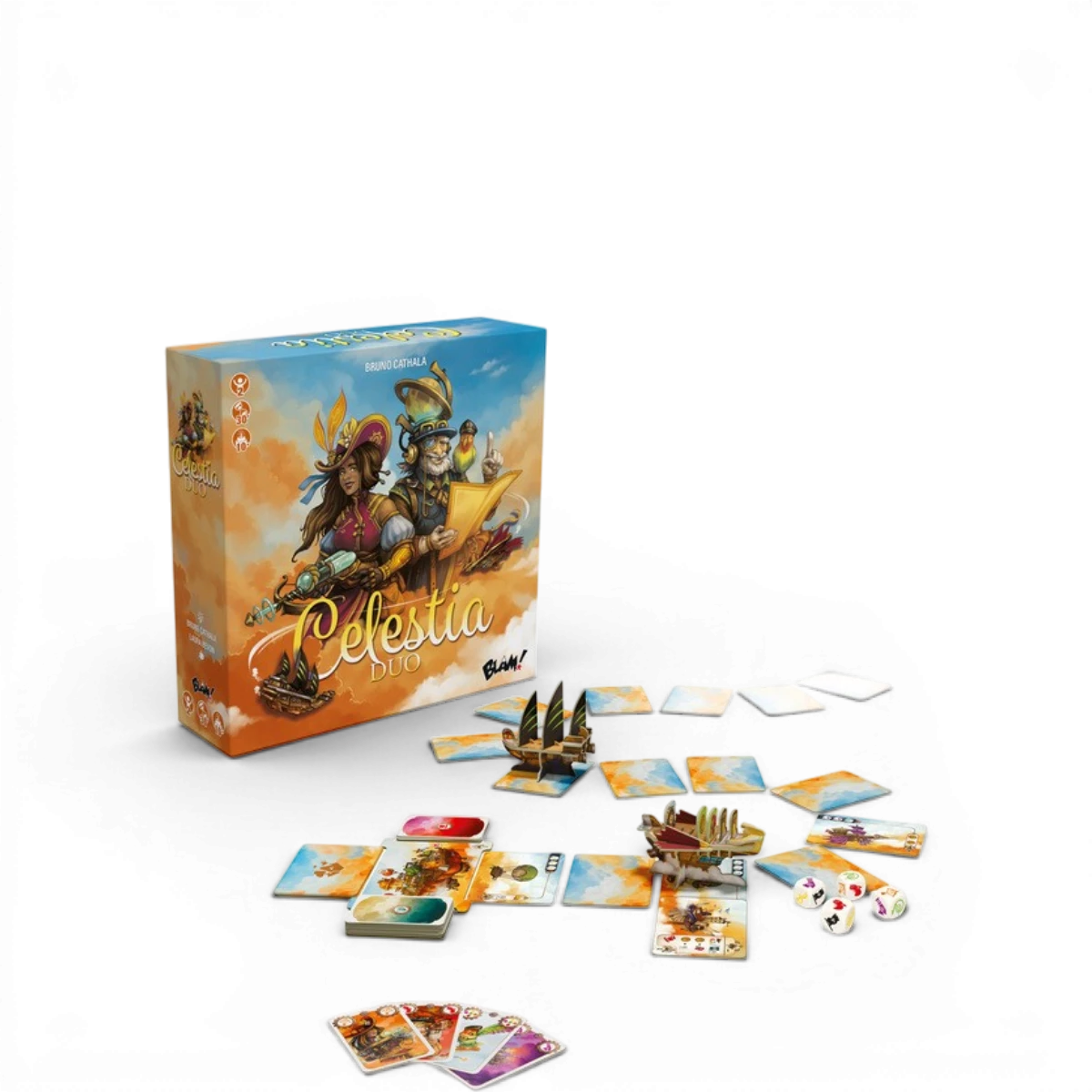 Celestia Duo – Jeu coopératif stratégie et aventure