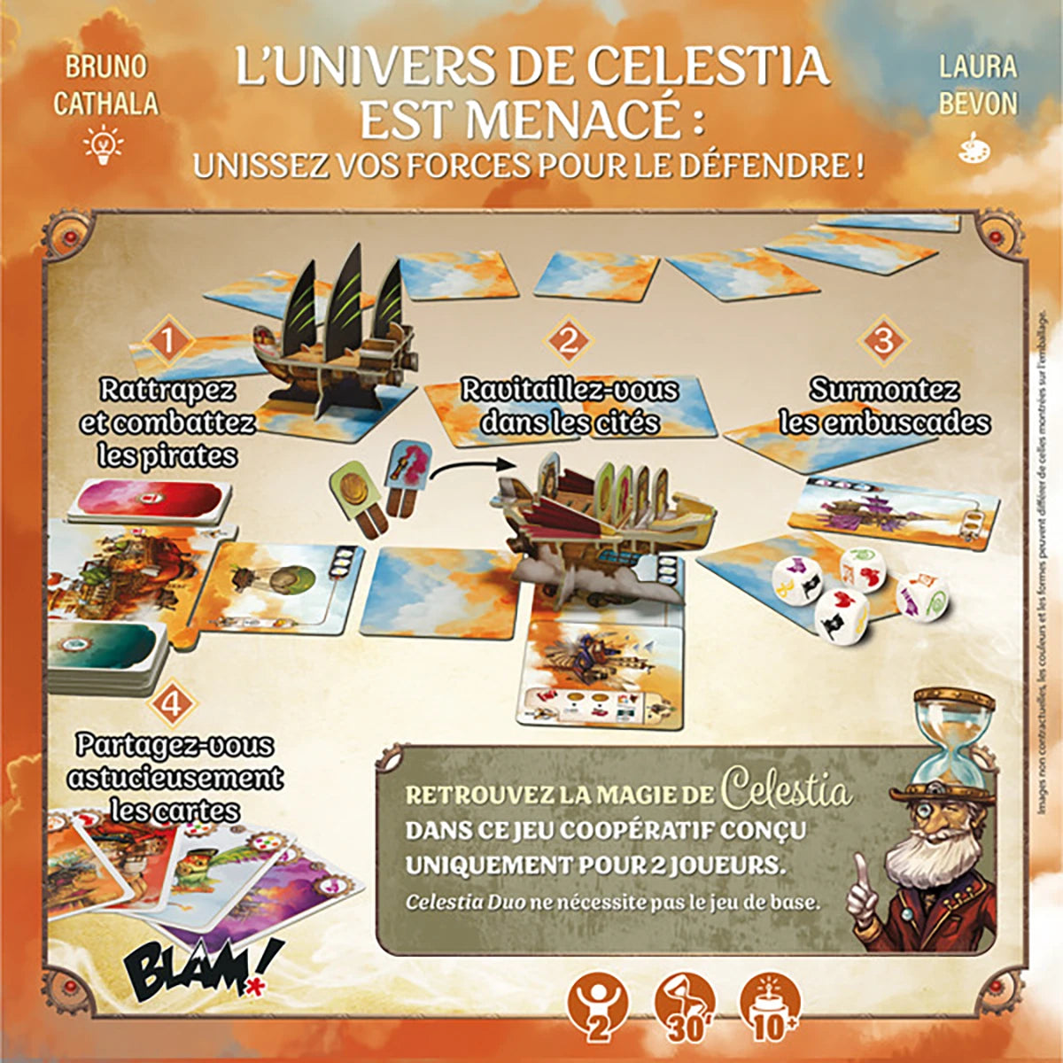 Celestia Duo – Jeu coopératif stratégie et aventure