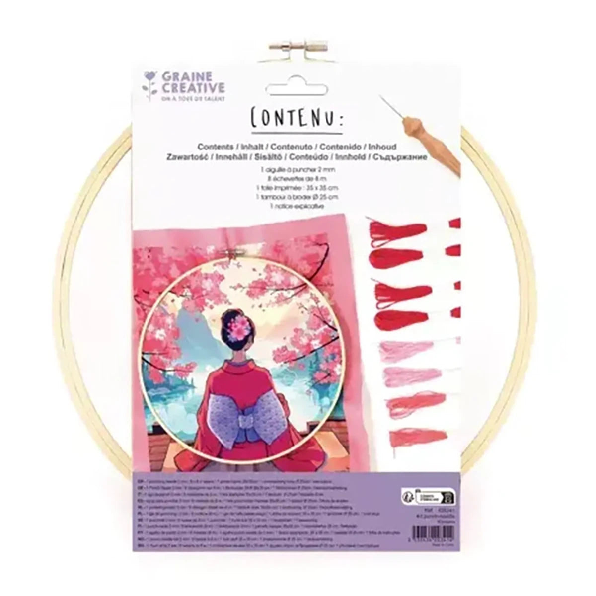 Keep It Punchy Kimono 25cm – Kit DIY punch needle