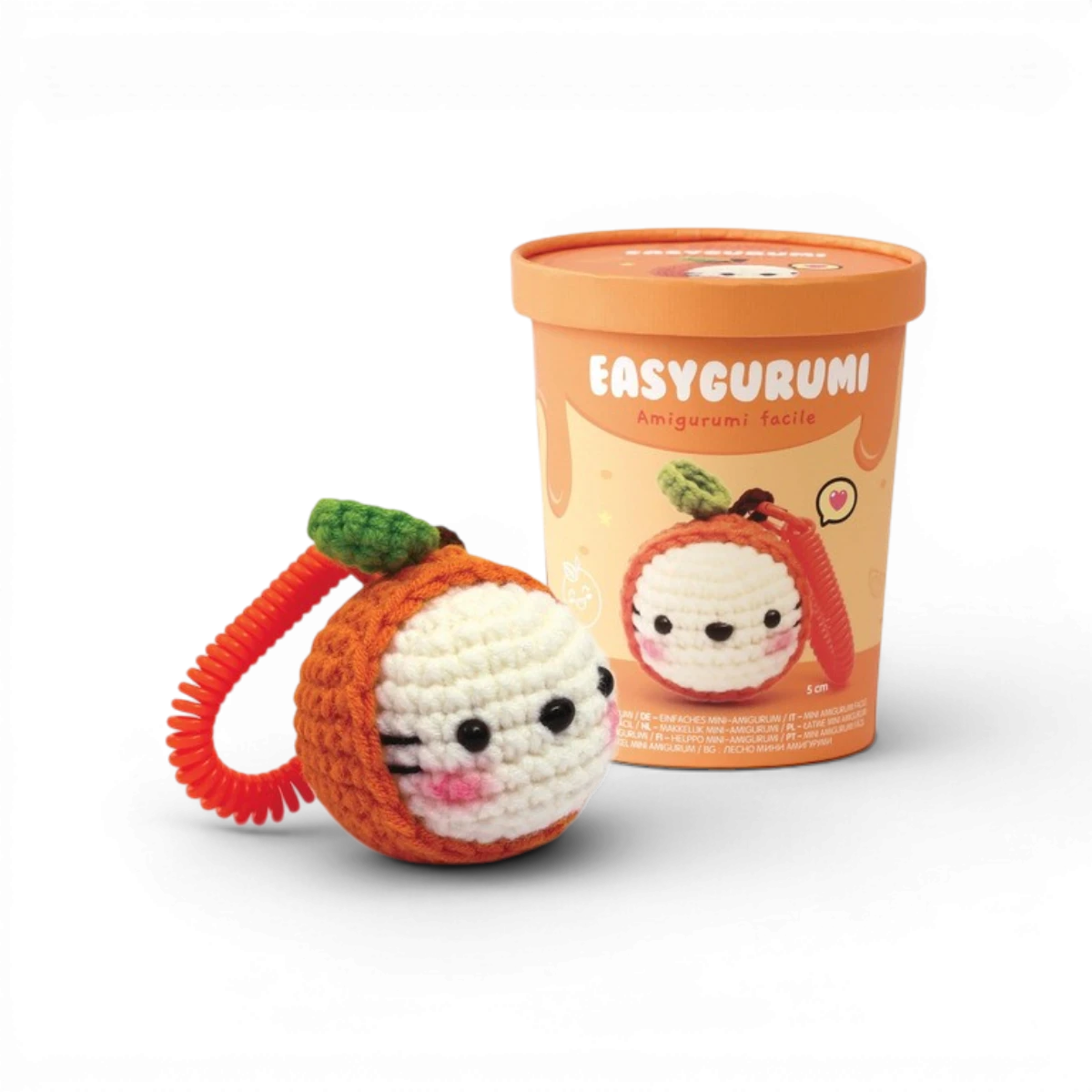 Clémentine – Easygurumi – Kit porte-clé DIY