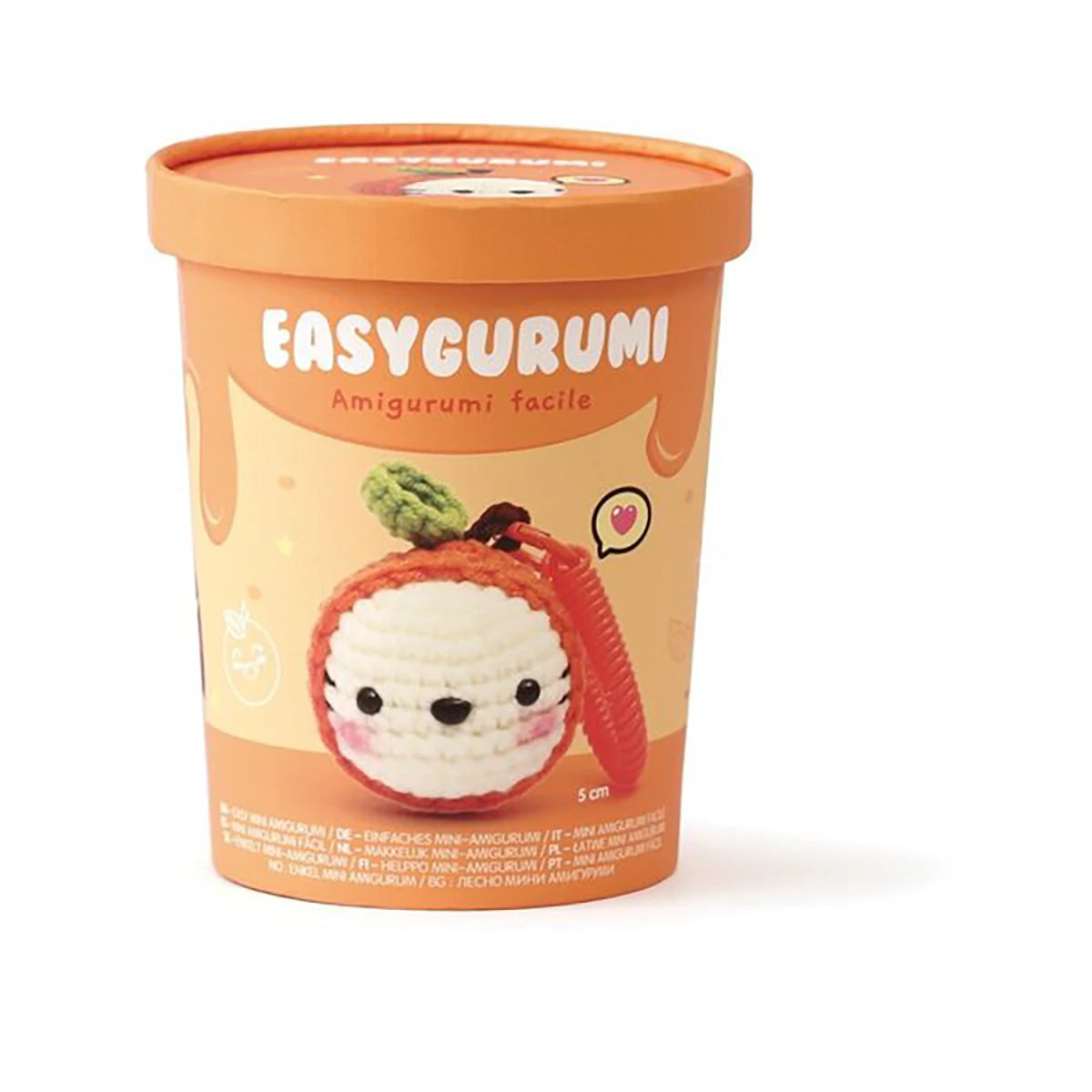 Clémentine – Easygurumi – Kit porte-clé DIY