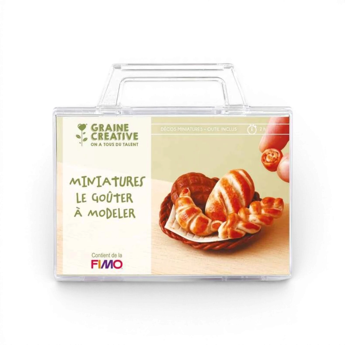 Le Goûter – Kit FIMO miniatures à modeler
