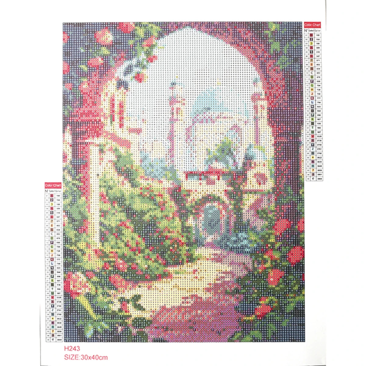 Broderie diamant -  Palais 30x40cm