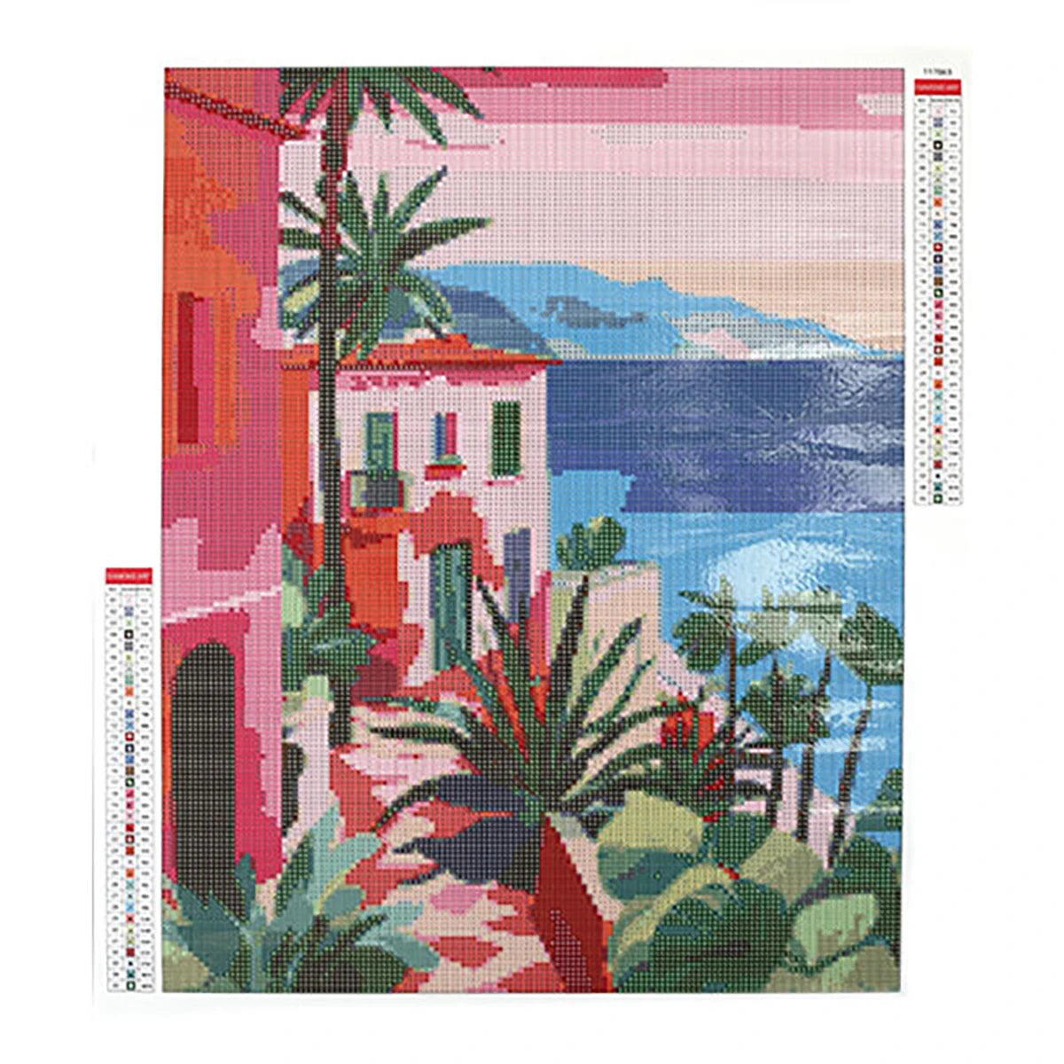 Village – Broderie diamant