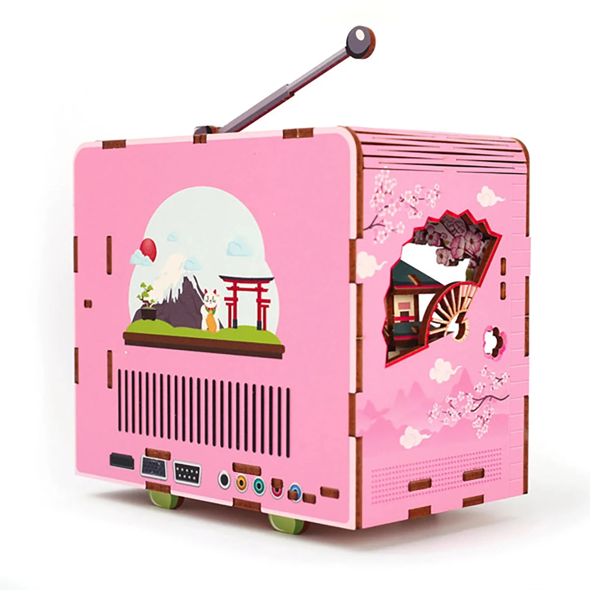 TV Tokyo – Maquette bois 3D