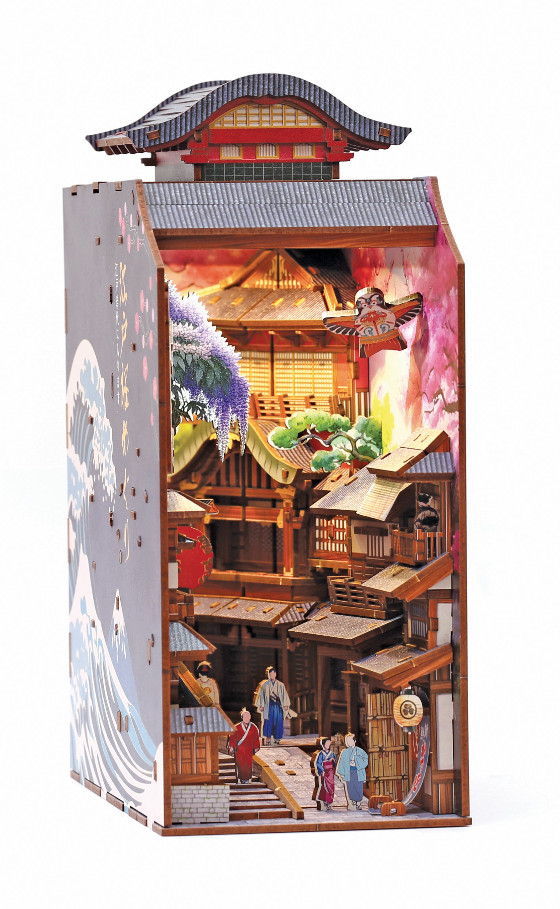 Maquette 3D bois - Sakura lane