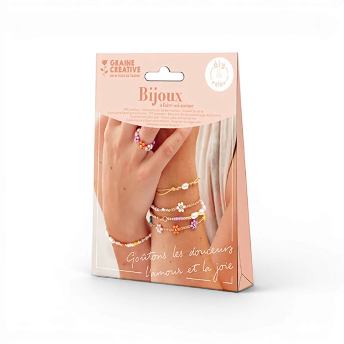 Perles Nacrées – DIY & Relax – Kit bijoux DIY