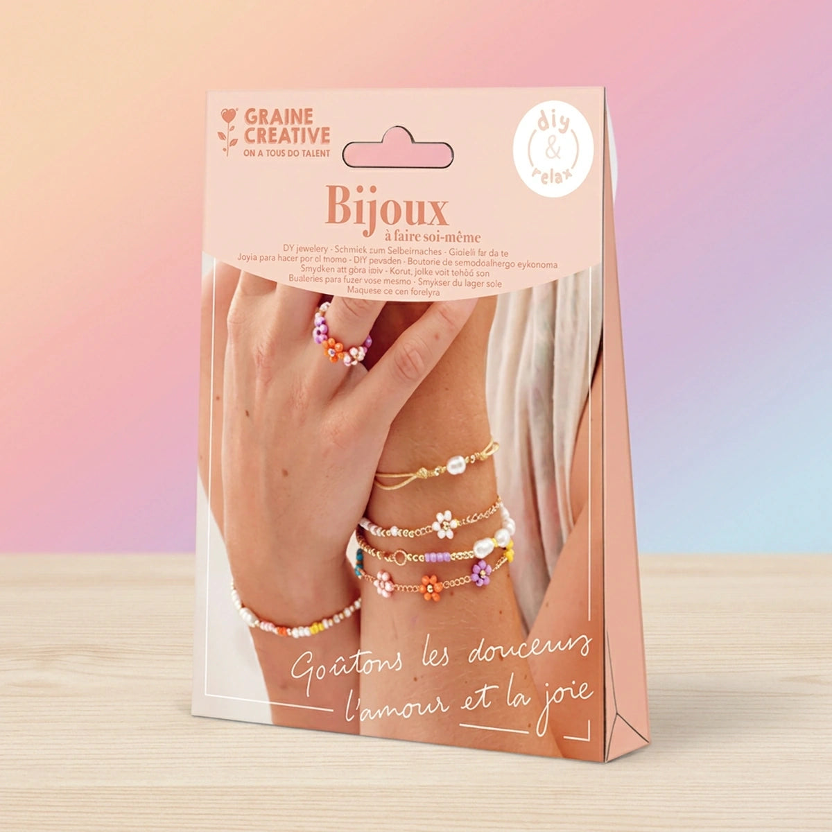 Perles Nacrées – DIY & Relax – Kit bijoux DIY