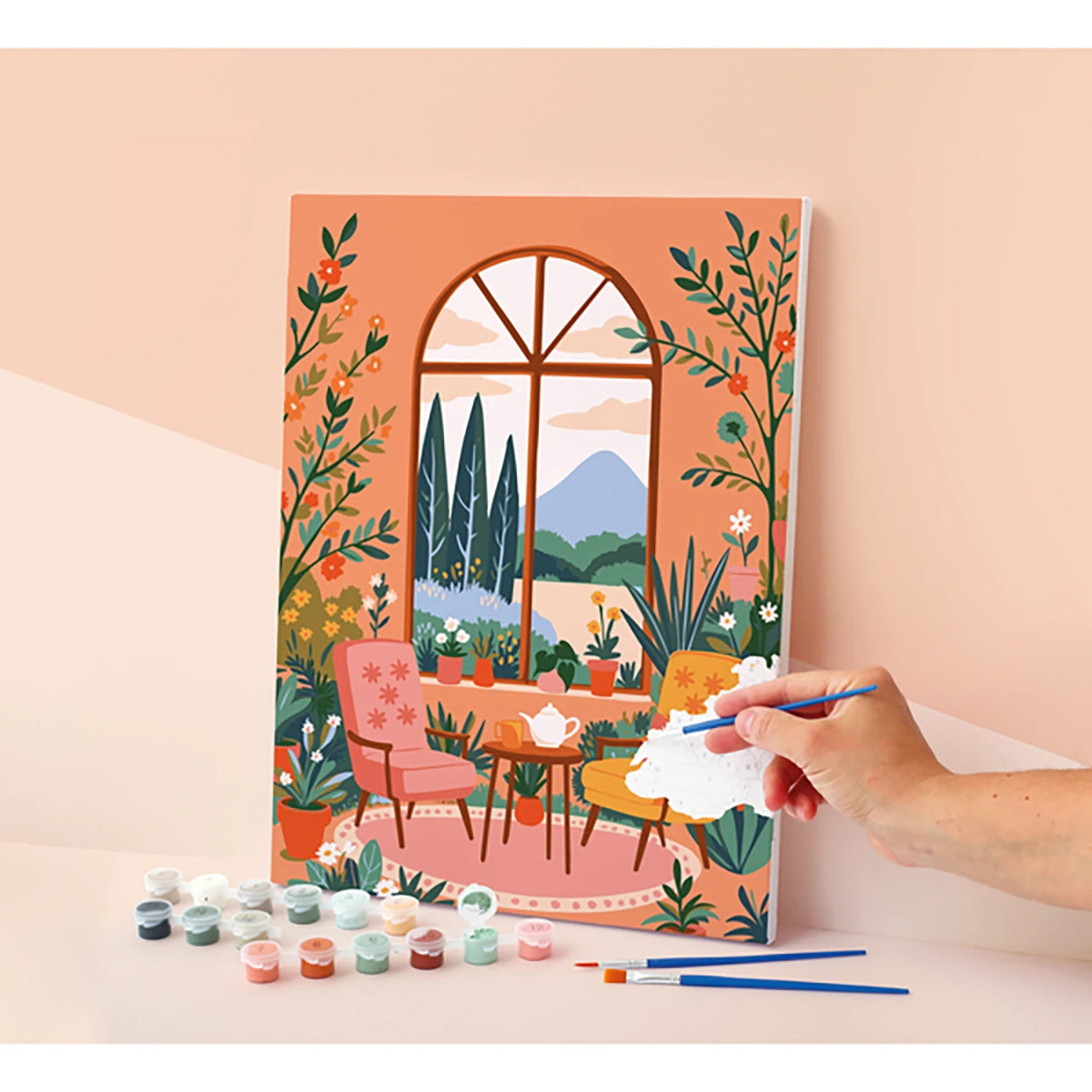 Jardin d’Hiver – Peinture au numéro
