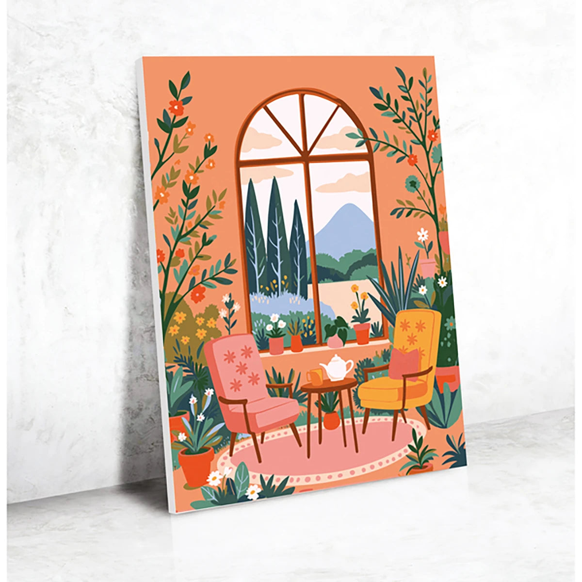 Jardin d’Hiver – Peinture au numéro