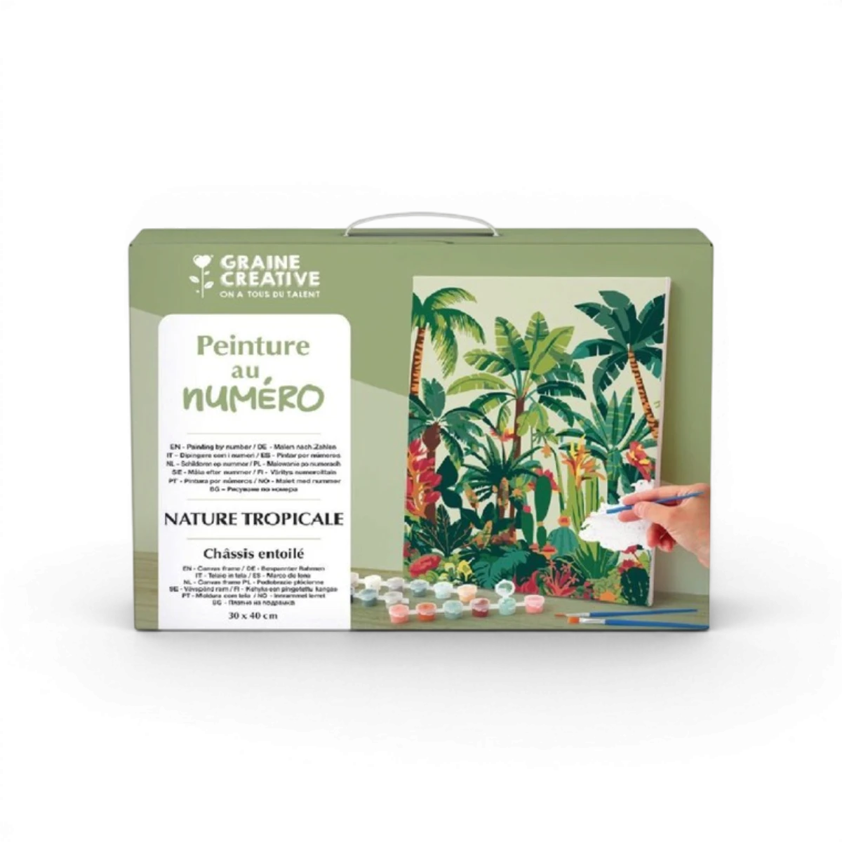 Nature Tropicale – Peinture au numéro