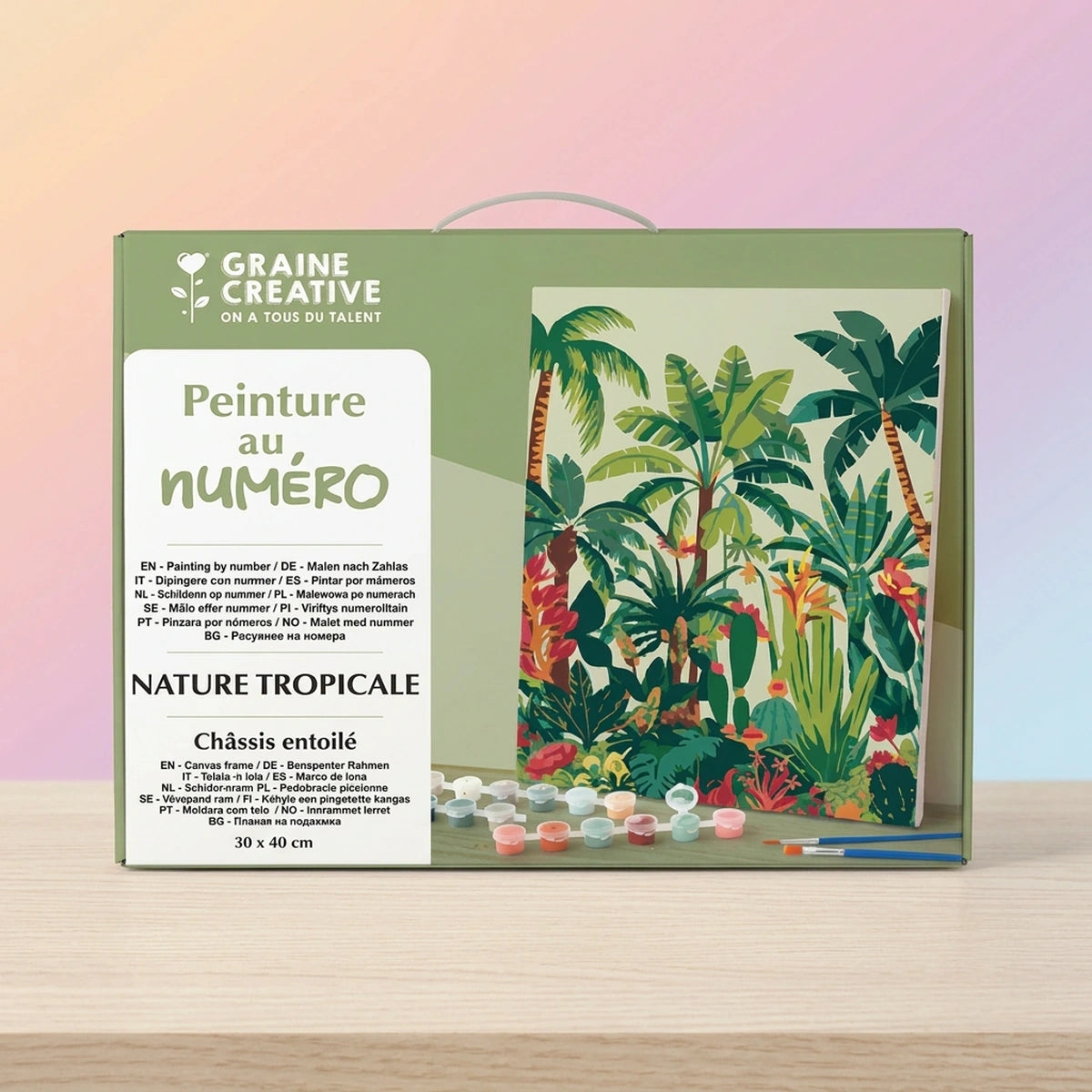 Nature Tropicale – Peinture au numéro