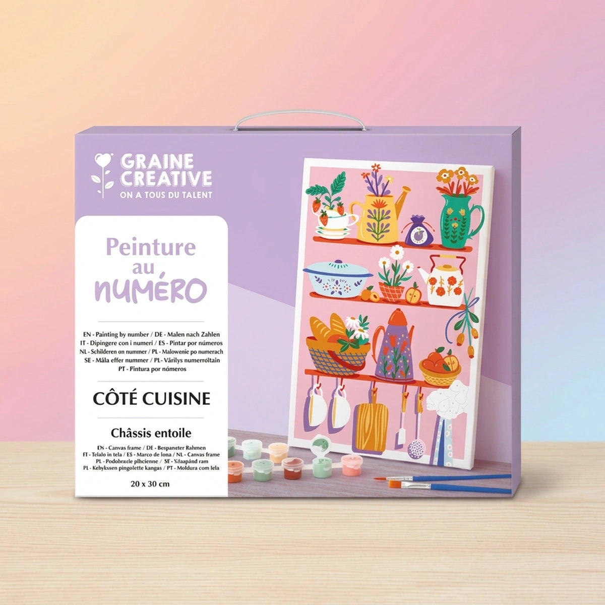 Côté Cuisine – Peinture au numéro