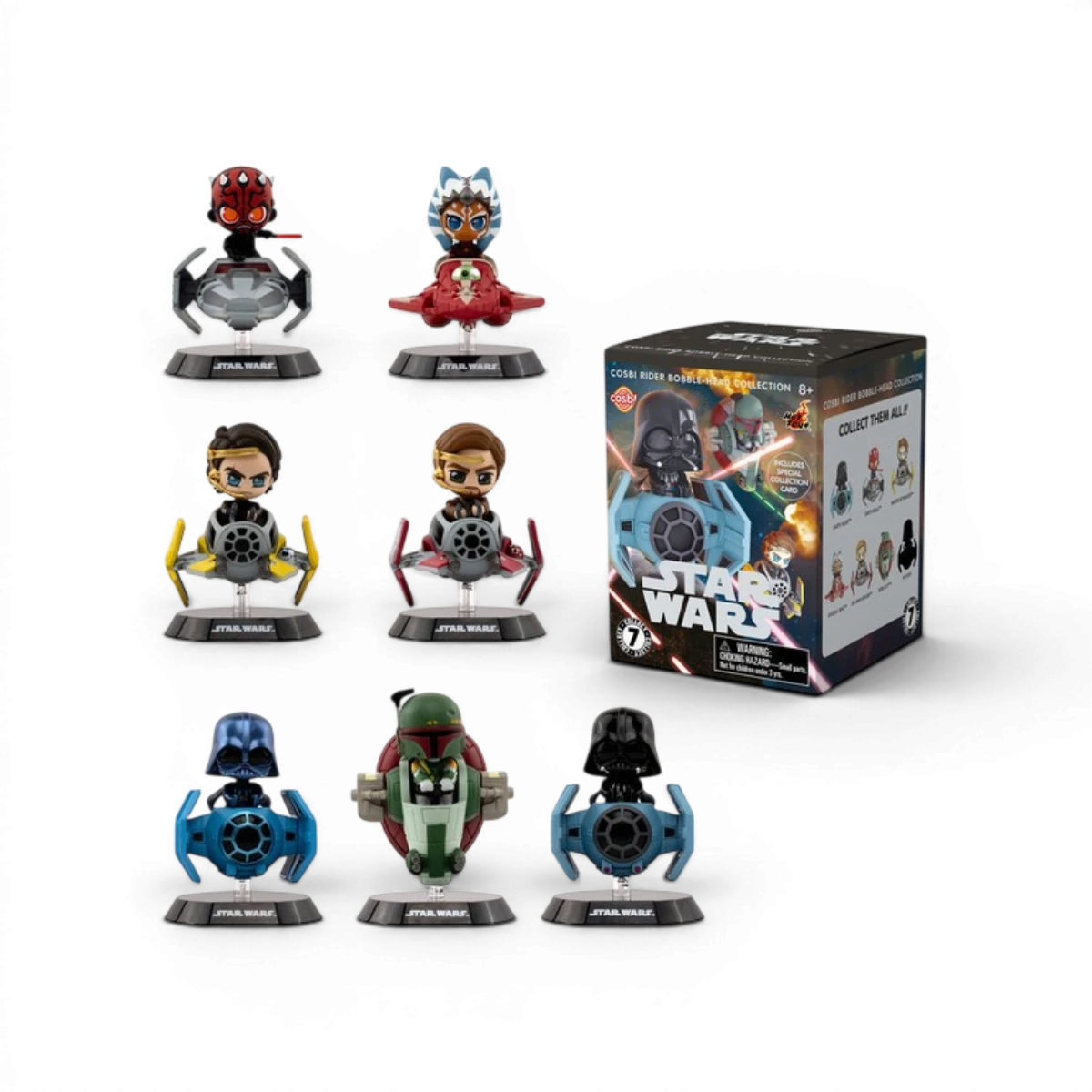 Figurine mystère Star Wars Cosbi série 1 (modèle aléatoire)
