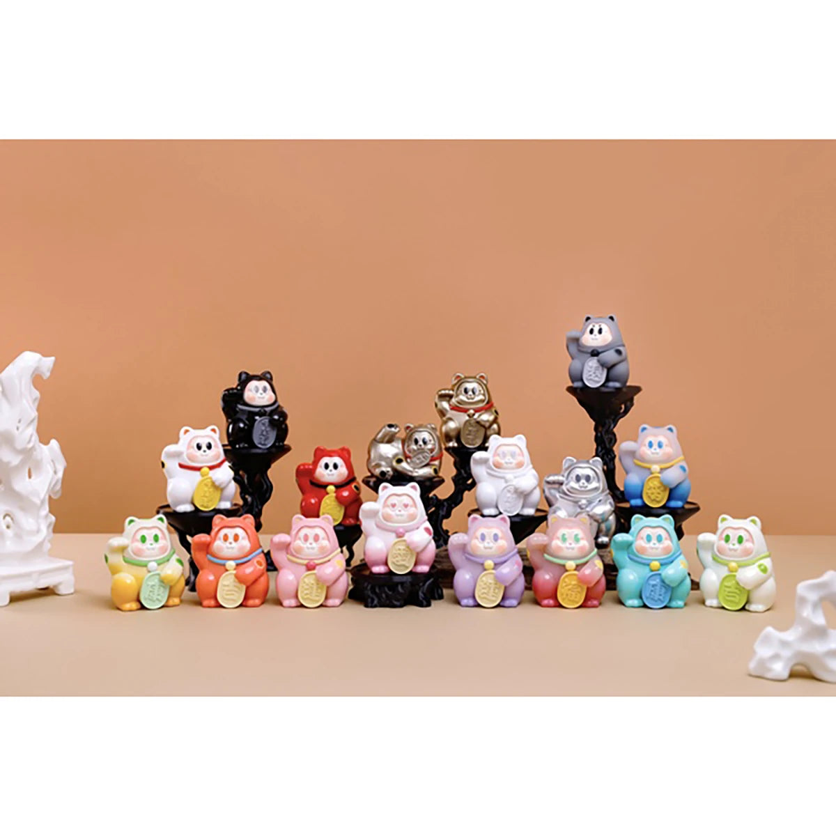 Figurine chat porte-bonheur The SLLO (modèle aléatoire)