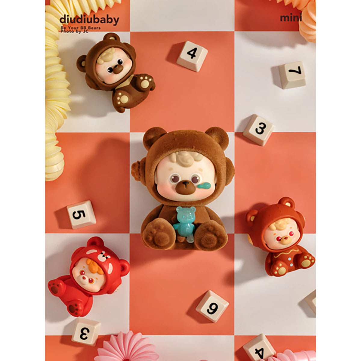 Figurine Diudiubaby BB Bears (modèle aléatoire)