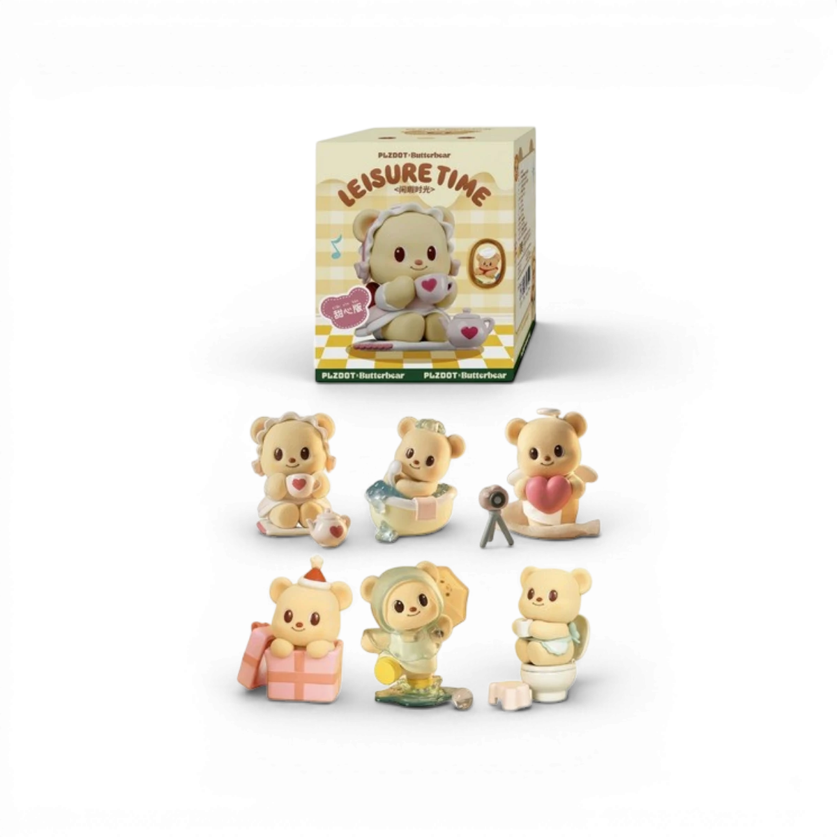Figurine Butterbear 10cm (modèle aléatoire)