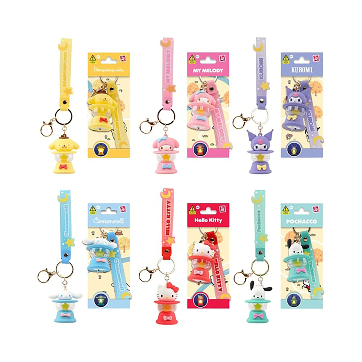 Porte-clés lumineux Hello Kitty (modèle aléatoire)