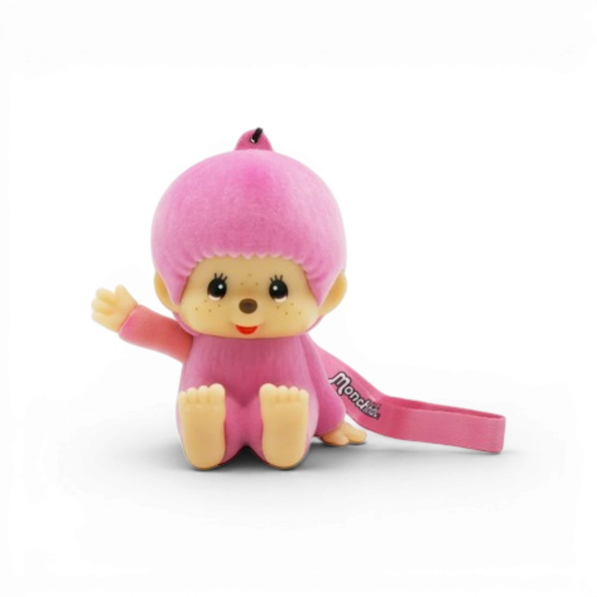 Figurine lumineuse Monchichi rose