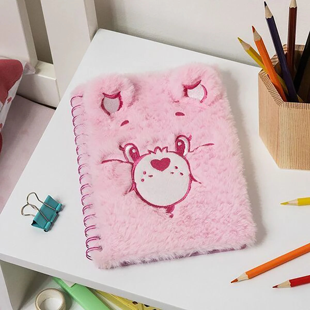 Carnet peluche Bisounours A5