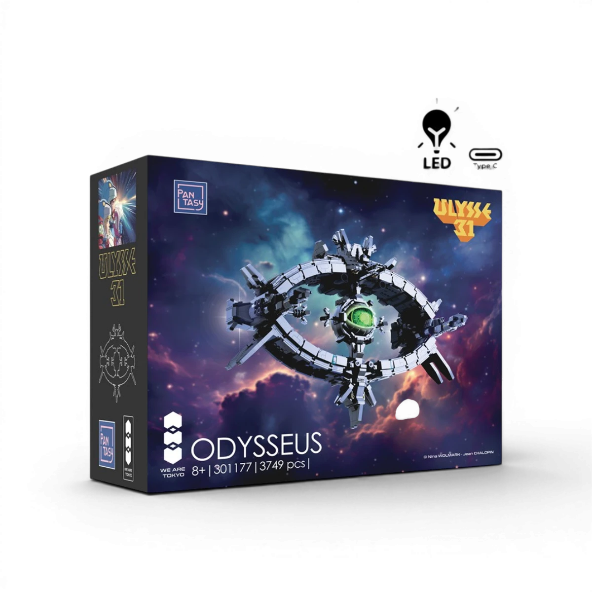 Set de construction ULYSSE 31 - Odysseus (3749 pièces)